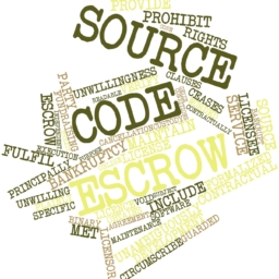 Word cloud for Source code escrow